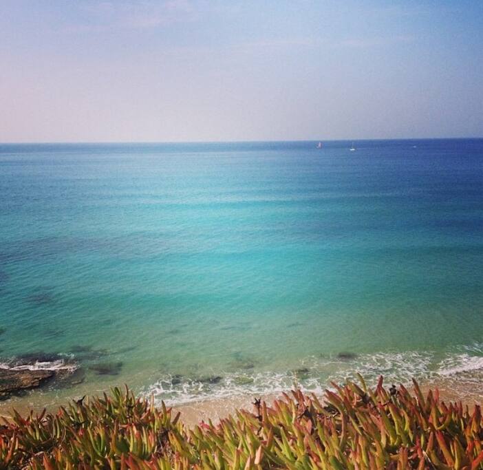 the view from Beit yanai cliff