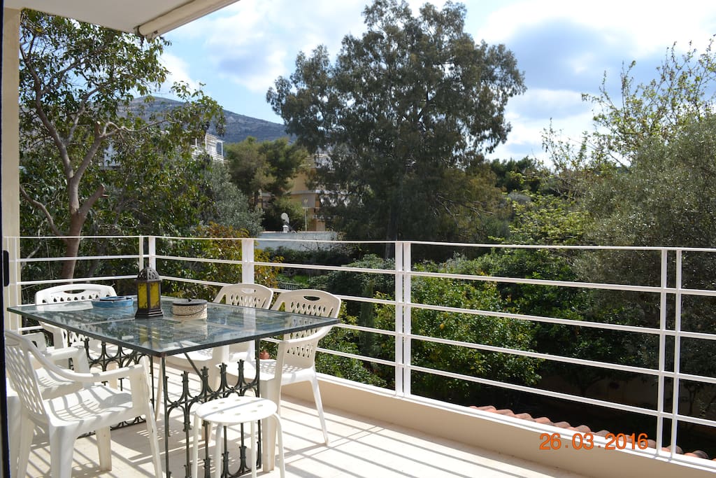 First floors main balcony