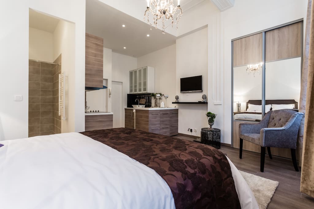 Un ravissant petit loft avec tout le confort d'un grand!