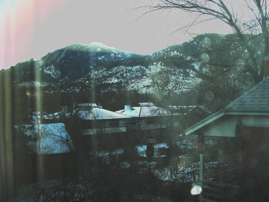 If you don't get out of Bed: This is the View.