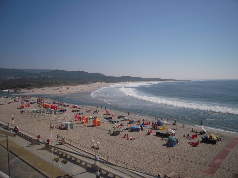 Vue du balcon plage