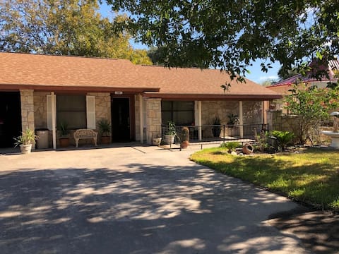 Open, spacious and private