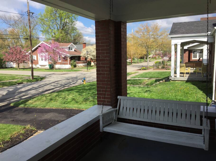 View from porch.