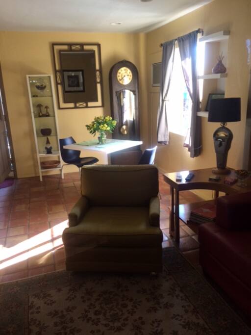 Entering through the front door