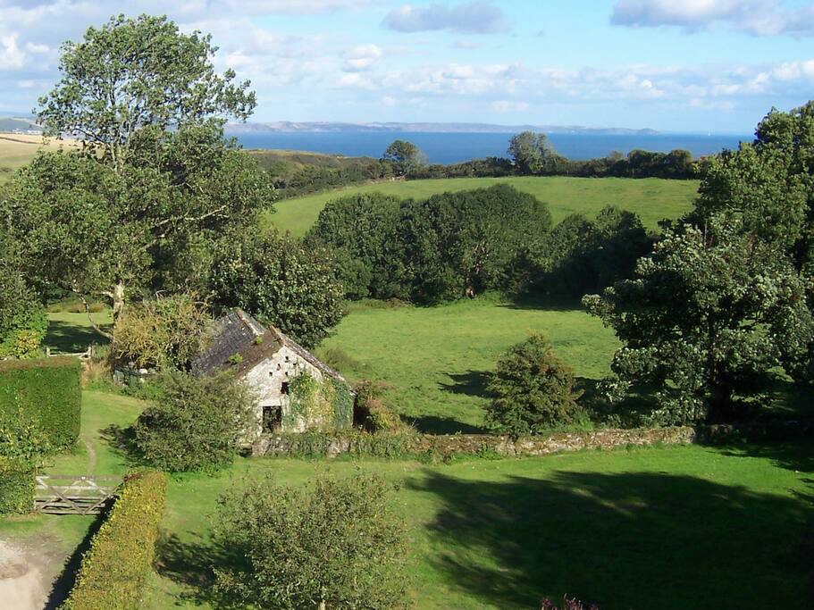 view from the house