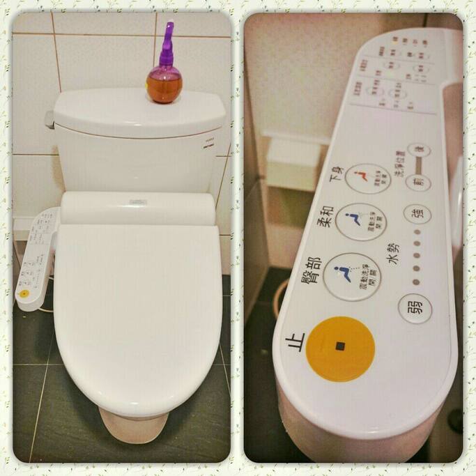 台湾には少ないTOTO Washlet !!