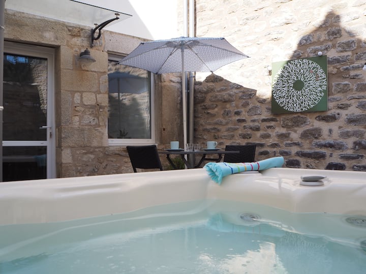 Charm and Relaxation in Quimper City Center Townhouses for Rent in