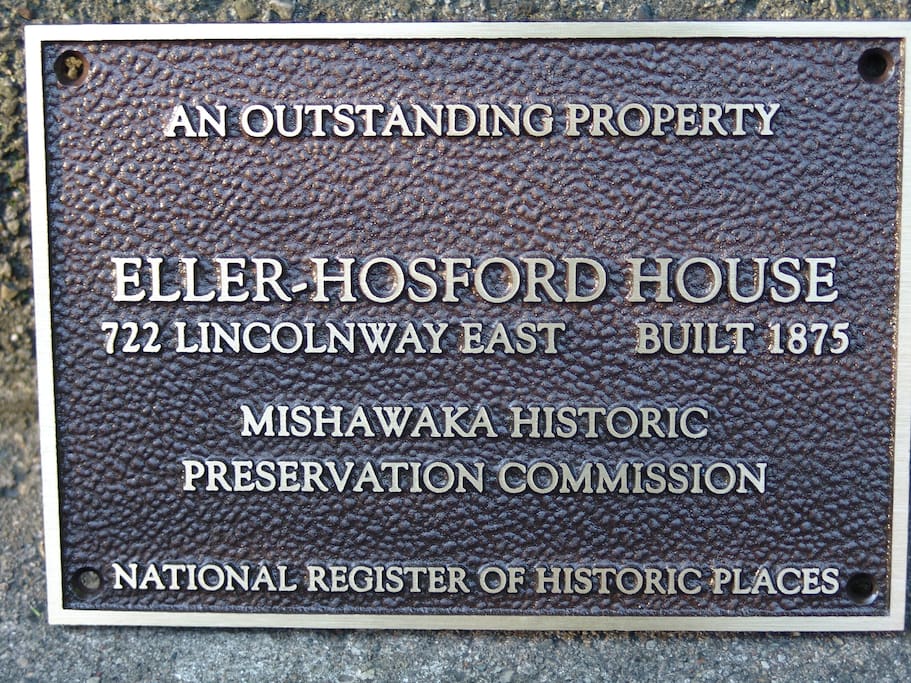 A Mishawaka landmark since 1875. The home is on the National, State and City Register of Historic Places.
