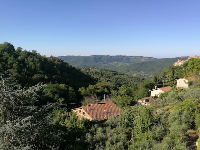 "Casa Bellavalle" AMAZING Valle del Chiani's view