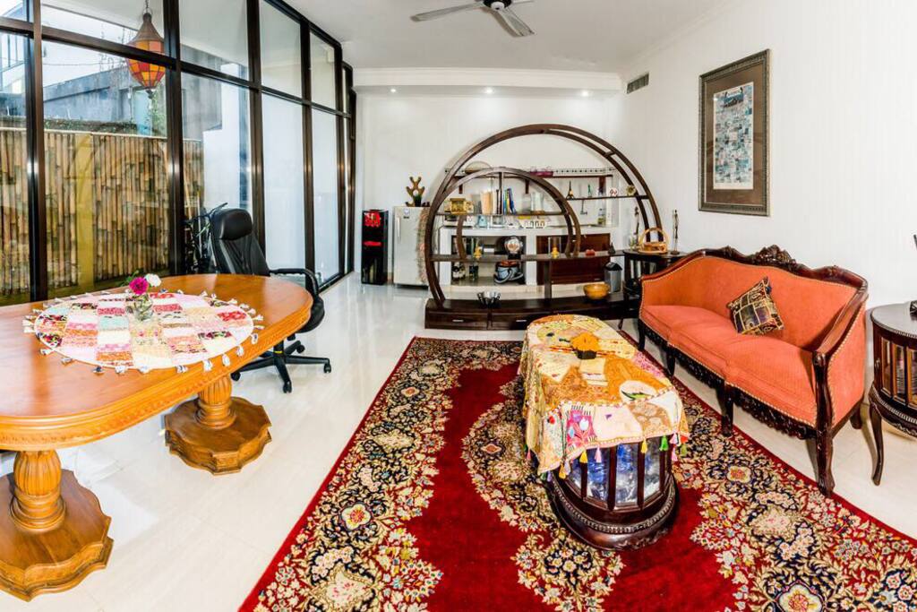 Living room.