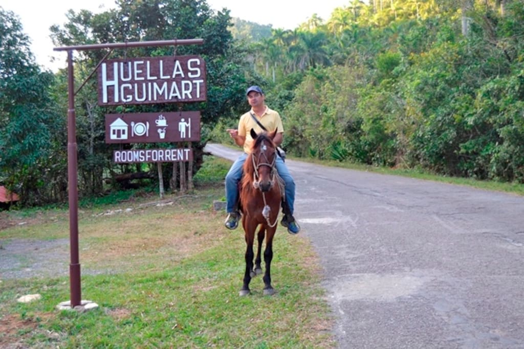 We are conveniently located right off the road in Soroa, with easy access to activities