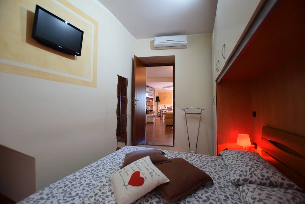 Camera da letto con tutti i confort