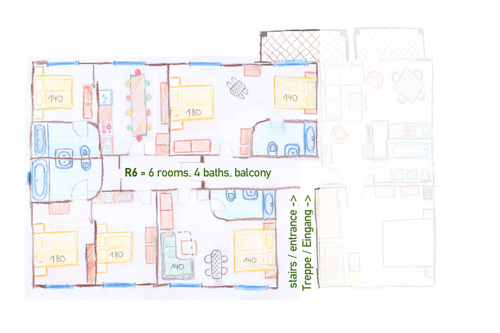 3 [ROL] 6 rooms, 4 baths, @Park Ex-Airport, subway gallery image 4