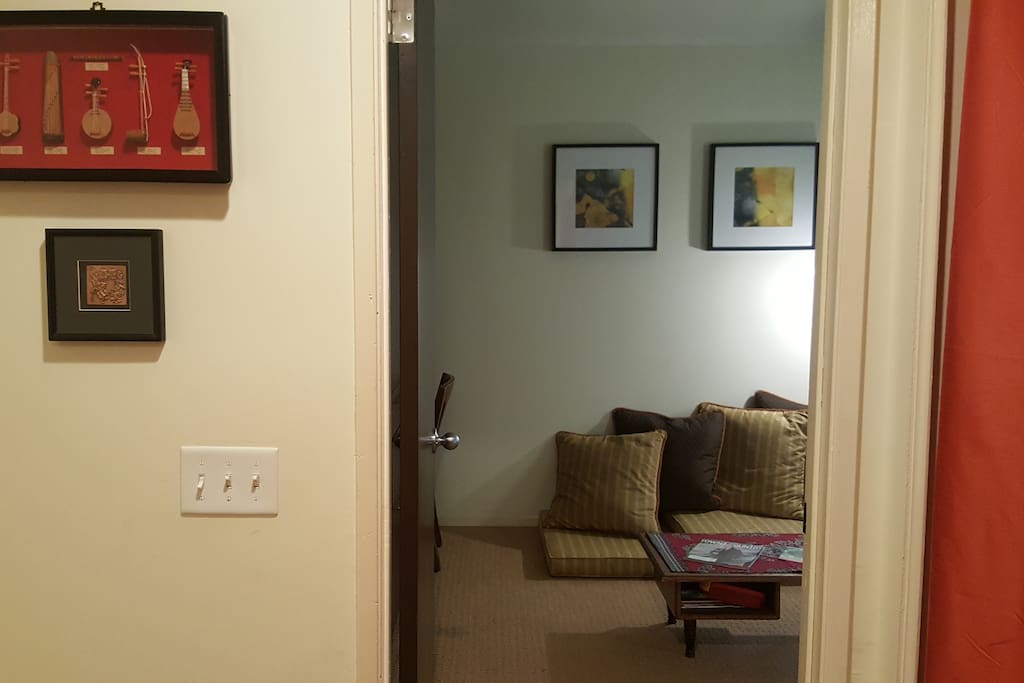 Entrance to Suite (The room is located upstairs)