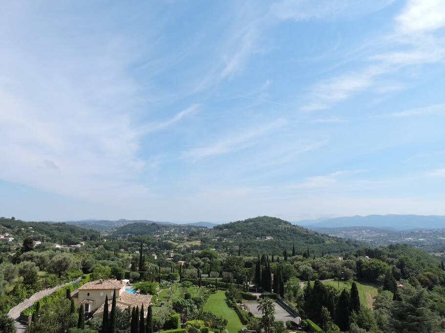 Vue depuis la chambre