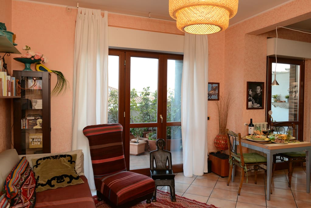 Living room...