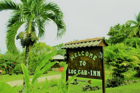 Private Log Cab-Inn , AC, Pool, Rest & Bar, staff2