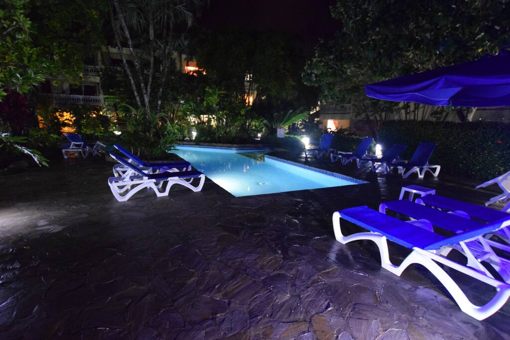 Nice pool area