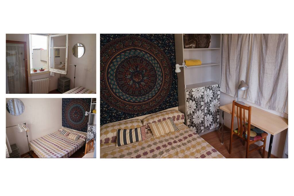 double bedroom (very bright and view on the sea !!!!)