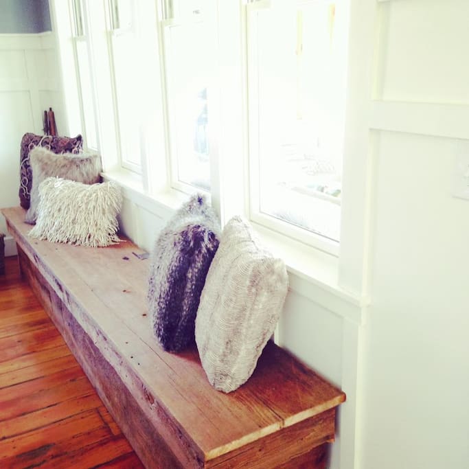 Window seat for extra seating