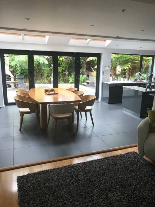 Dinning Kitchen Overlooking Rear Garden
