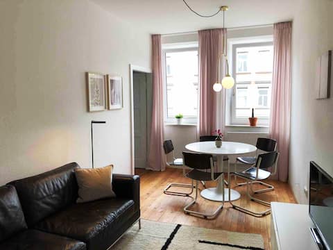 charming life in the textile district_central&ruhig 76m²