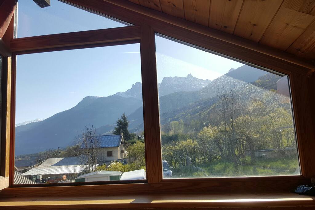 Vue depuis la chambre