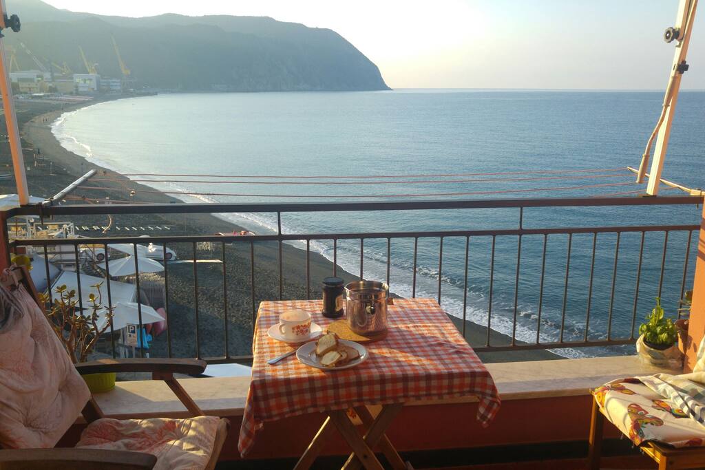Colazione in terrazza