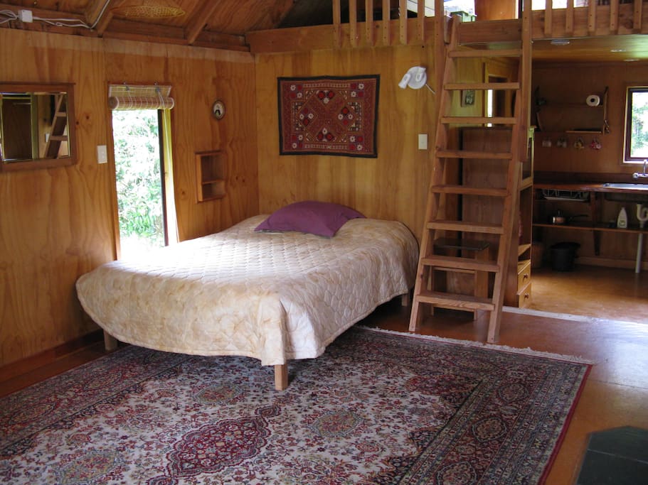 Sleeping area.