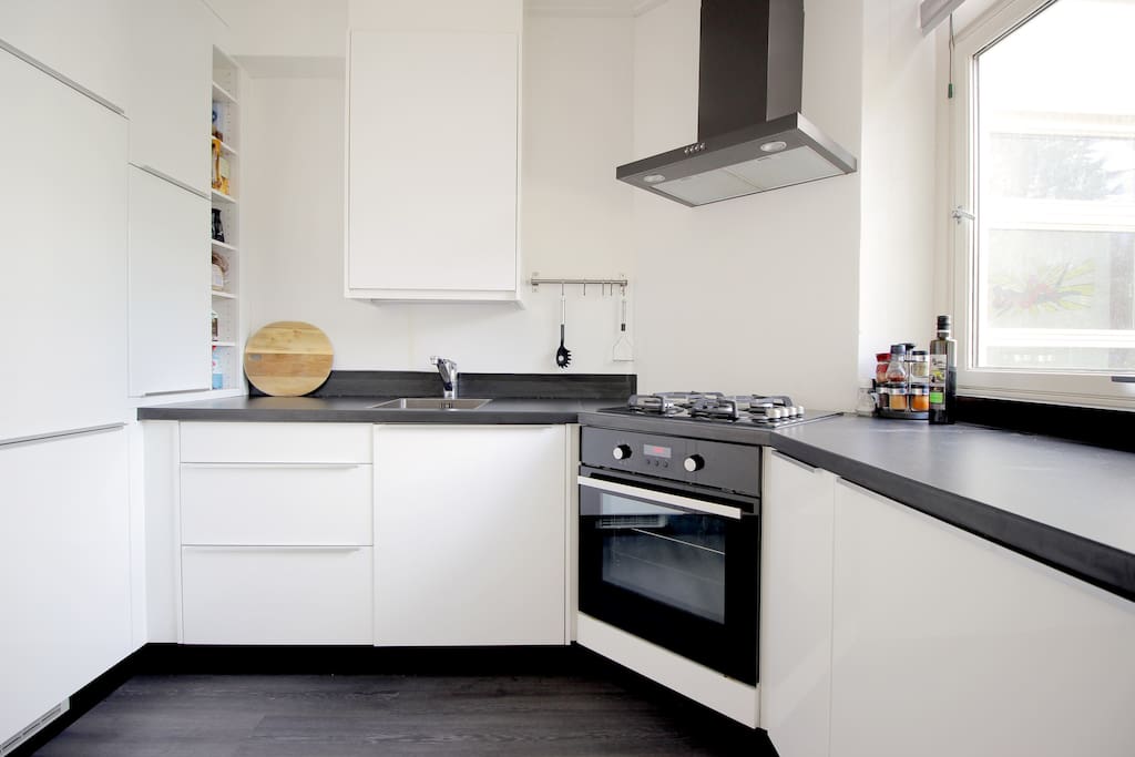 Cook delicious meals at this fully equipped kitchen
