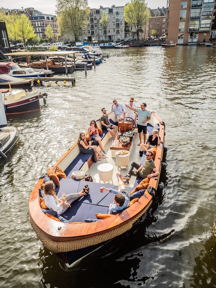 Canal Cruising Amsterdam By Day Airbnb