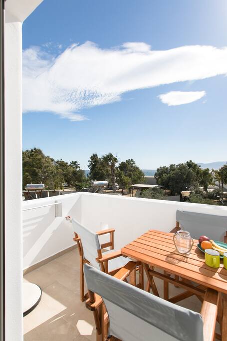 Balcony with sea view