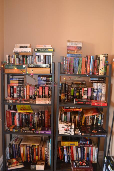 Tons of books to enjoy