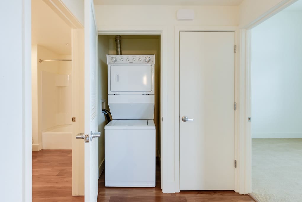 The washer/dryer to share with us