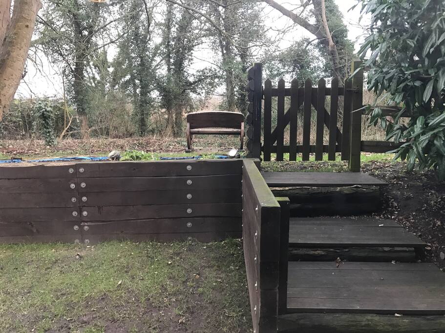 Garden access from the room