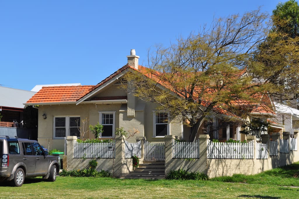 Located on a corner block means no neighbours to worry about.