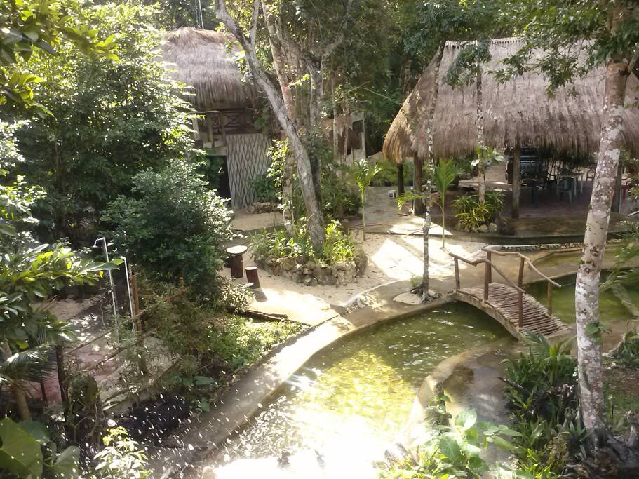 Casa Principal-Recepción y Palapa-Comedor