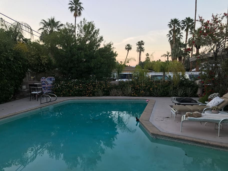 The view outside of the apartment.