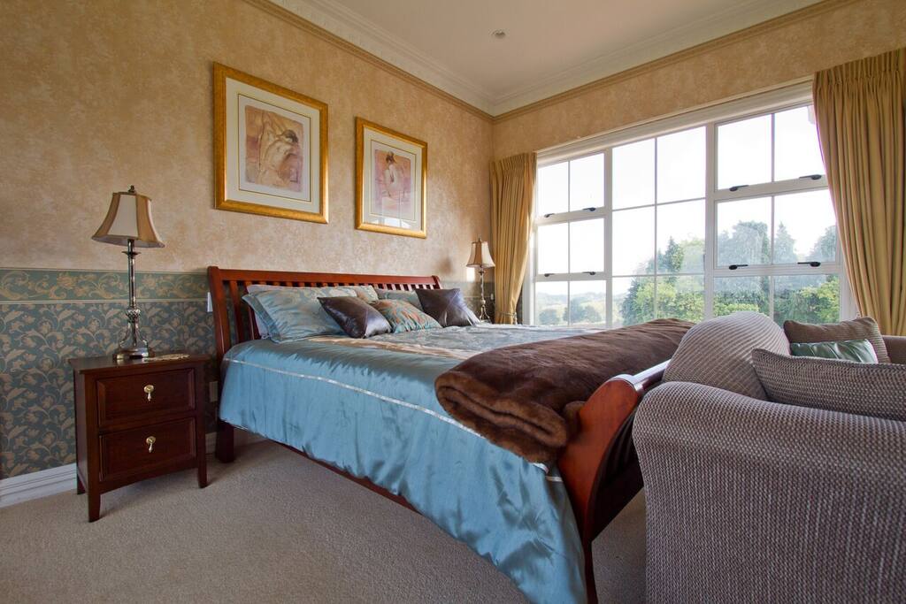 Comfortable Super King bed