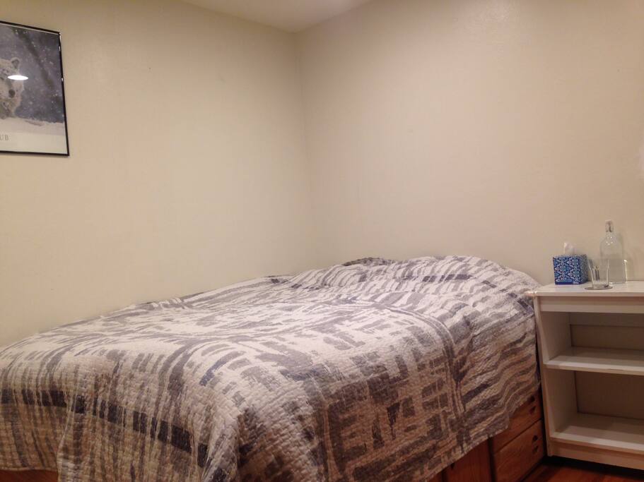another view of the bed