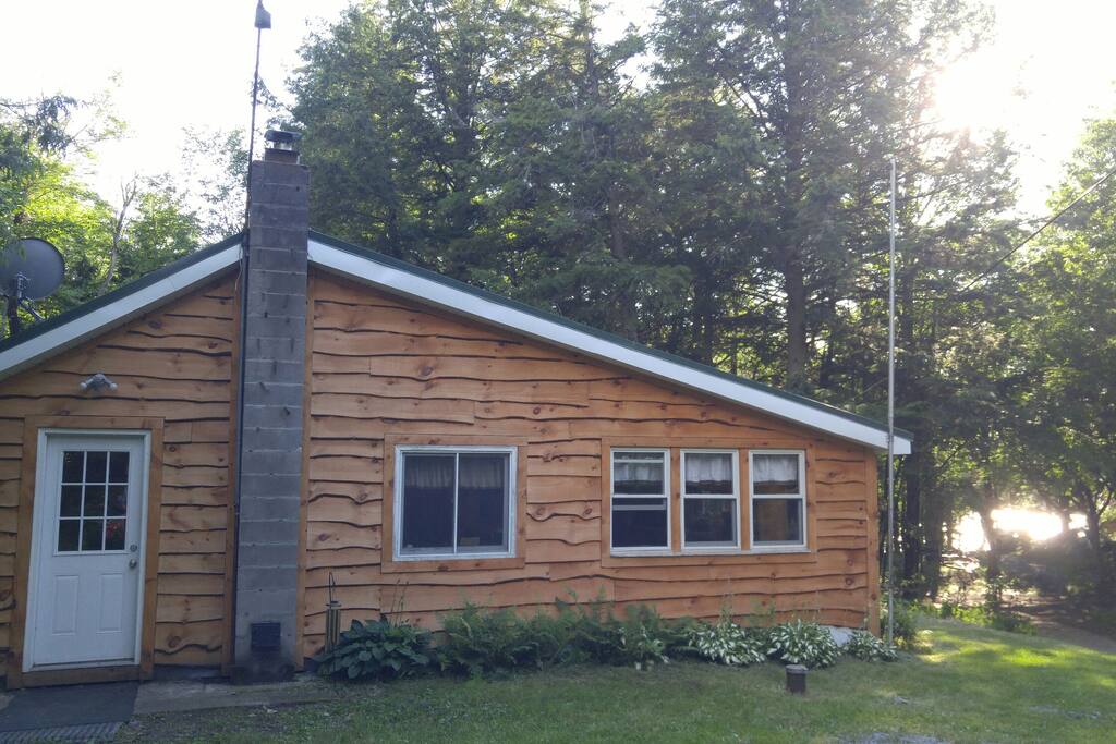 Front of cottage
