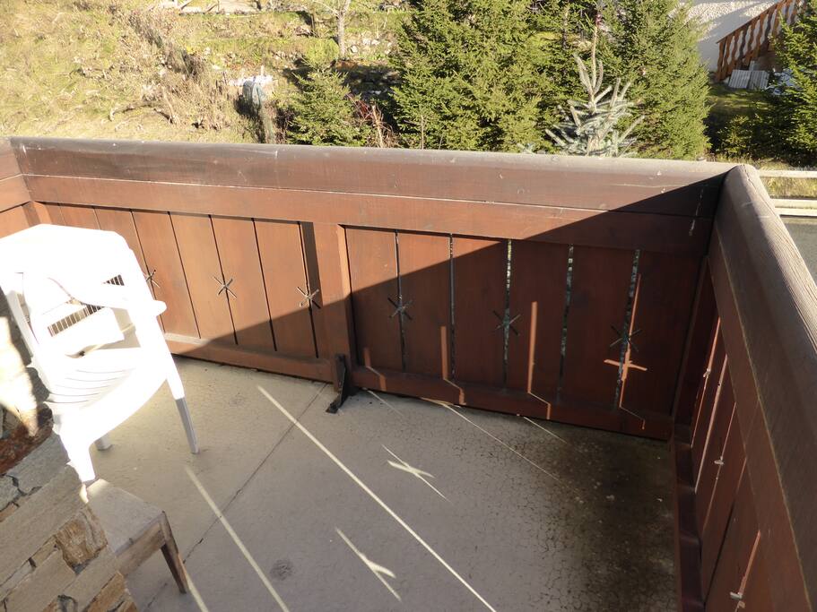 balcon côté est