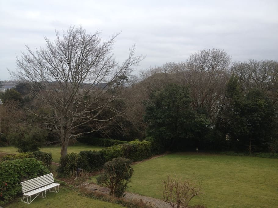 From the window