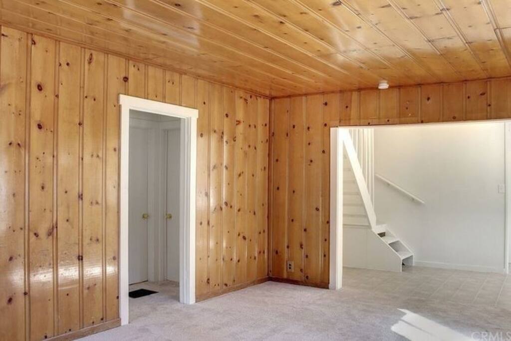 living room into kichen