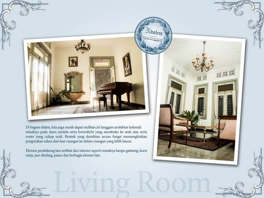 Living Room and Piano Room