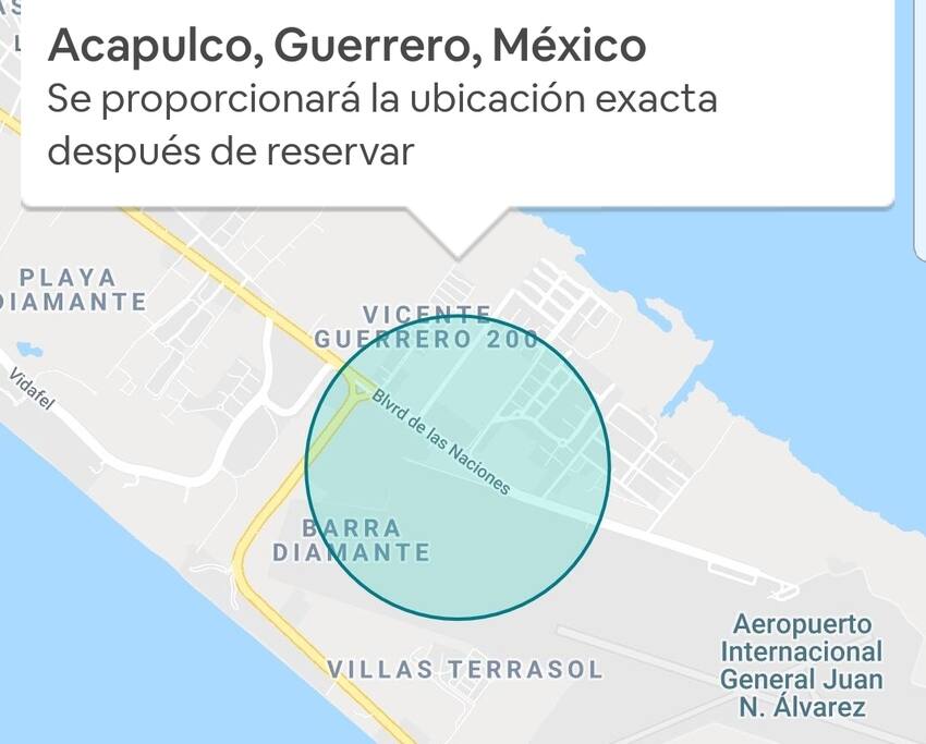 Zona Diamante, la mejor de Acapulco y segura. Mi Bungalow tu mejor opción para tus vacaciones.