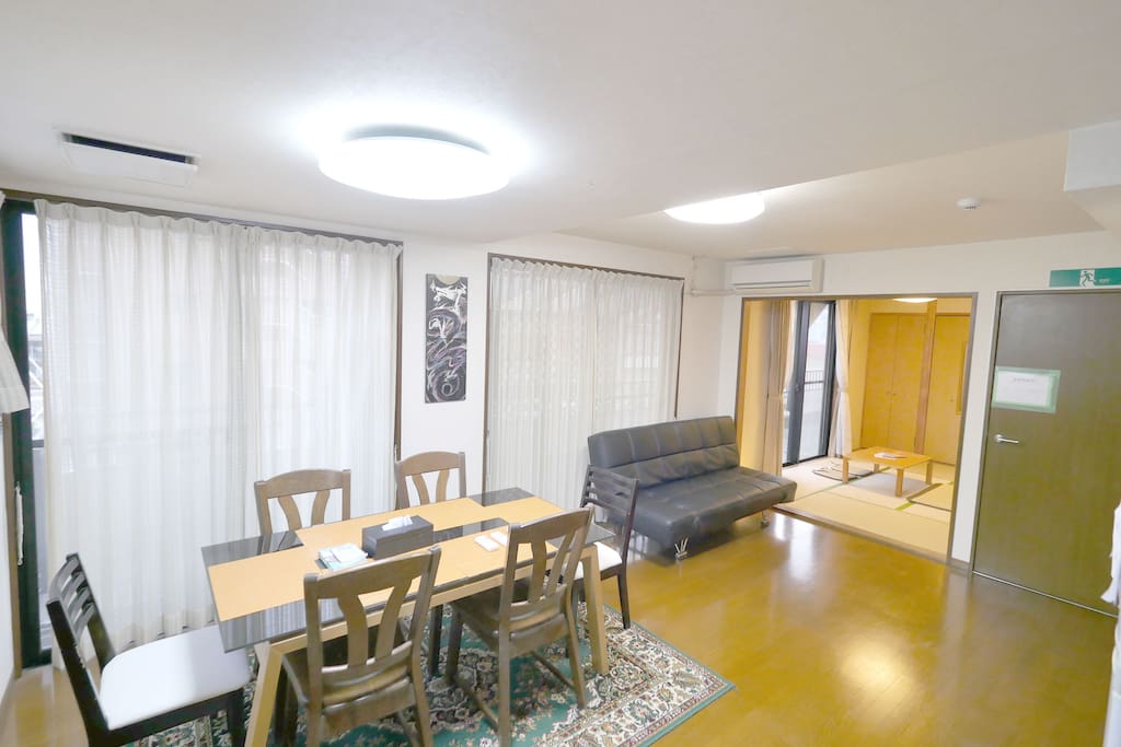 Dining room and tatami room