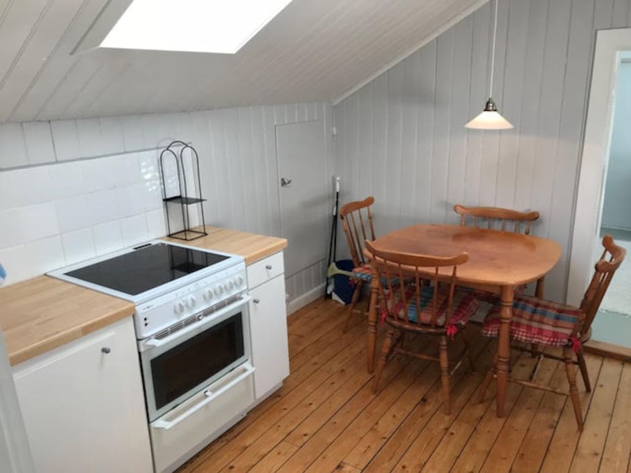 kök med matplats