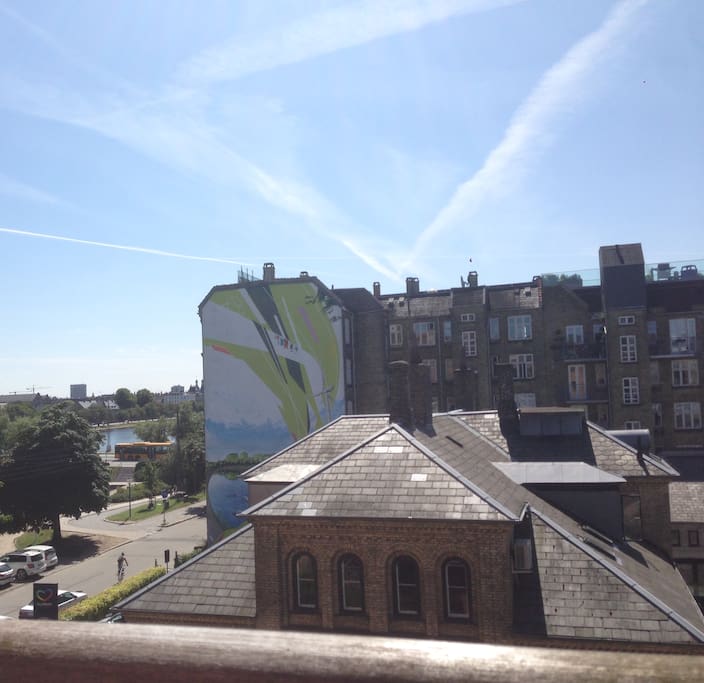 View from western balcony
