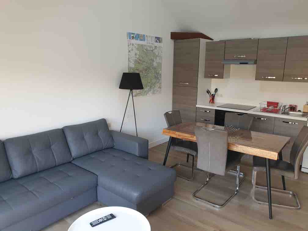 סלון עם ספה נפתחת 